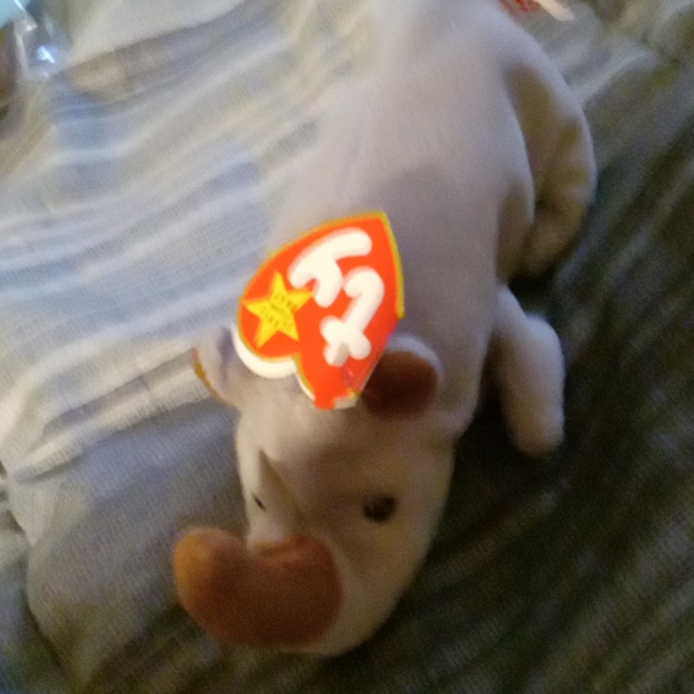 Spike beanie baby